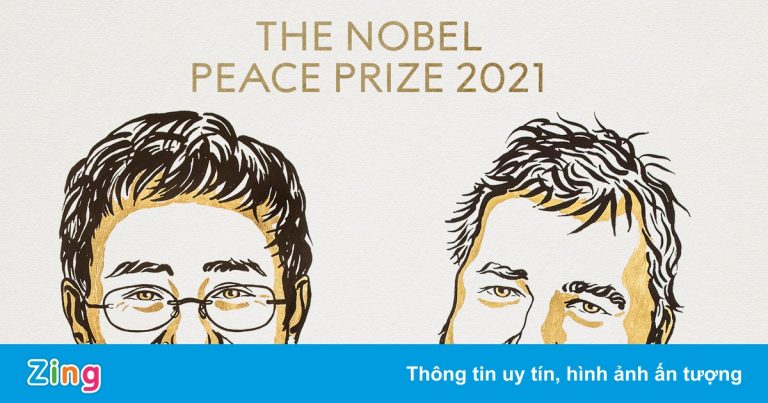 Nobel Hòa bình vinh danh hai nhà báo Maria Ressa và Dmitry Muratov