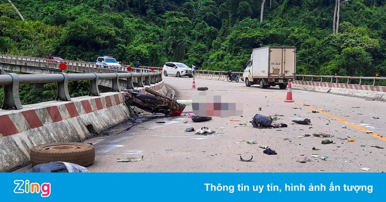 Hai mẹ con tử nạn khi từ Bình Dương về quê Hai mẹ con tử nạn khi từ Bình Dương về quê