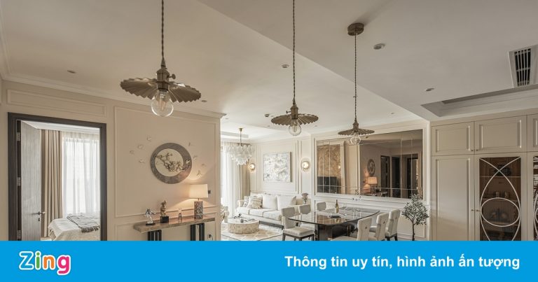 Căn hộ phong cách tân cổ điển ở TP.HCM