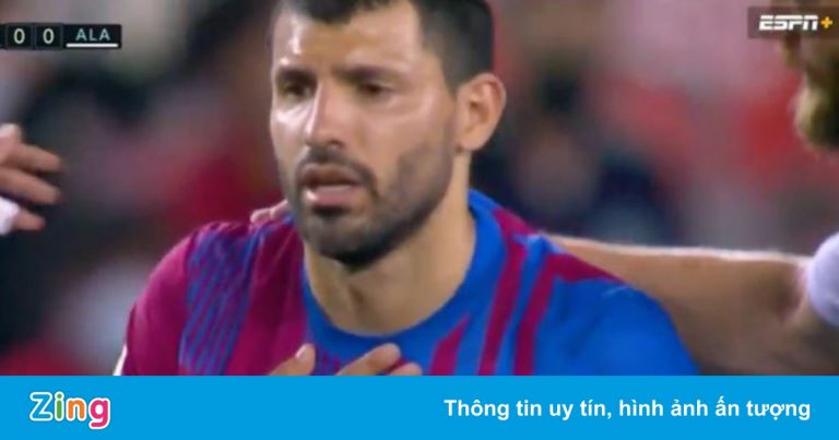 Aguero bị rối loạn nhịp tim