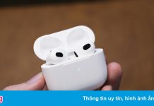 Chi tiết tai nghe AirPods 3: Đeo thoải mái, giá 6,5 triệu đồng