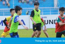 Hòa Bình FC tuyển chọn 50 cầu thủ nhí