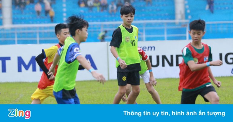 Hòa Bình FC tuyển chọn 50 cầu thủ nhí