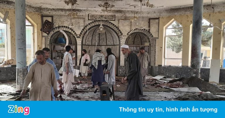 Đánh bom nhà thờ Hồi giáo ở Afghanistan, 100 người chết và bị thương