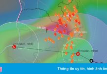 Áp thấp nhiệt đới vào bờ, Bình Định – Ninh Thuận mưa 200 mm