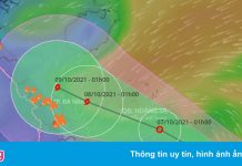 Áp thấp nhiệt đới mạnh lên, miền Trung bắt đầu mưa lớn