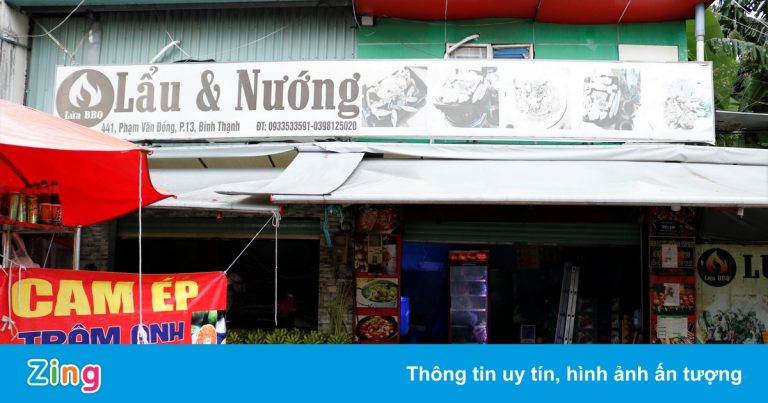 Quán nhậu ở TP.HCM thành nơi bán cá, rau củ