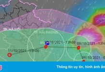 Miền Bắc có thể mưa 300 mm do bão số 7