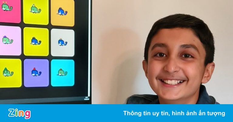Cậu bé 12 tuổi phát triển bộ sưu tập NFT trị giá 5 triệu USD