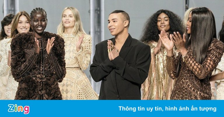 Điểm đặc biệt trong show diễn Balmain, Valentino