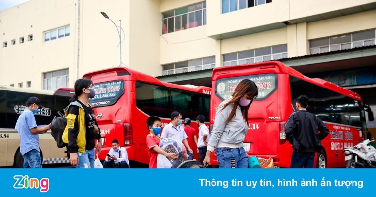 17 tỉnh thành mở lại xe khách với TP.HCM