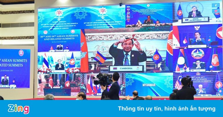 Campuchia tiếp nhận cương vị chủ tịch ASEAN 2022