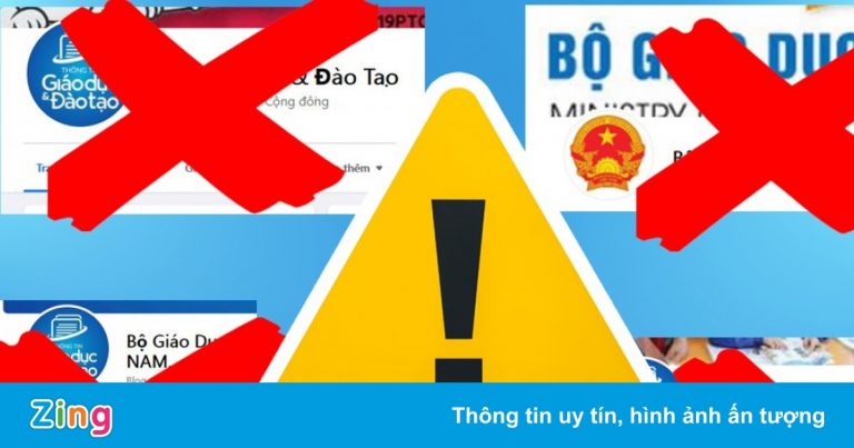 Hàng loạt Facebook giả mạo Bộ GD&ĐT rao bán bằng giả