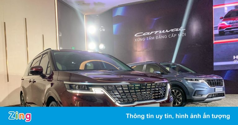 Kia Carnival 2021 ra mắt tại Việt Nam, giá từ 1,199 tỷ đồng