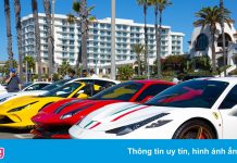 Triển lãm máy bay trực thăng và siêu xe hàng hiếm tại Mỹ