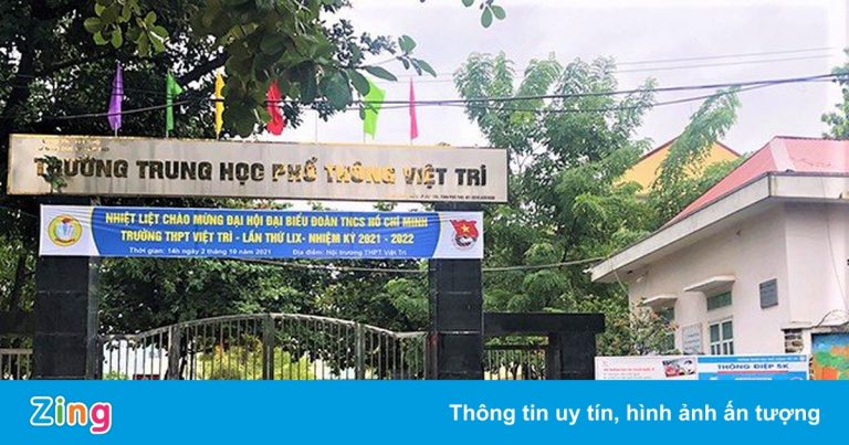 152 giáo viên và học sinh mắc Covid-19, Phú Thọ đóng cửa nhiều trường