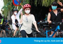 Đạp xe lên ngôi ở TP.HCM sau giãn cách