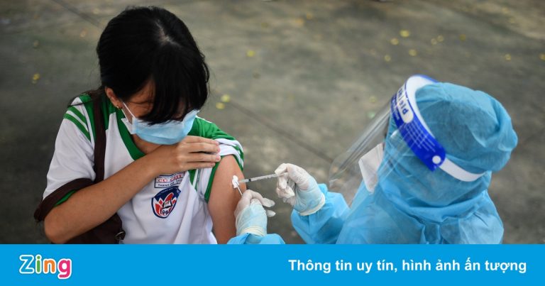 Hơn 1.600 trẻ được tiêm vaccine Covid-19 ở TP.HCM đều an toàn