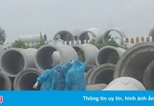 Phát hiện thi thể nam giới trong bãi tập kết ống cống
