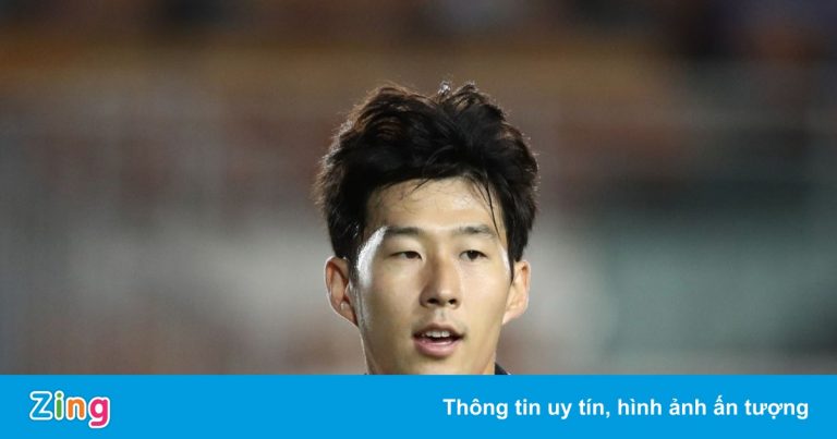 Son Heung-min ghi bàn trong trận Hàn Quốc hòa Iran