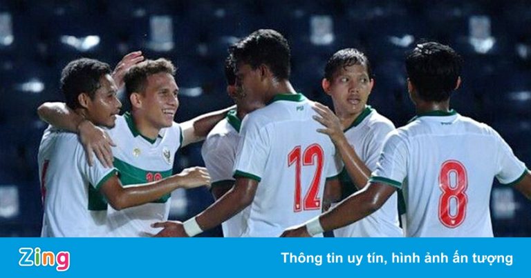 Tuyển Indonesia đè bẹp Đài Loan ở vòng loại Asian Cup