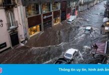 Mưa lớn liên miên, nhiều nơi ở miền Nam Italy hóa sông