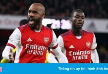 Lacazette giúp Arsenal thoát thua ở phút 90+5