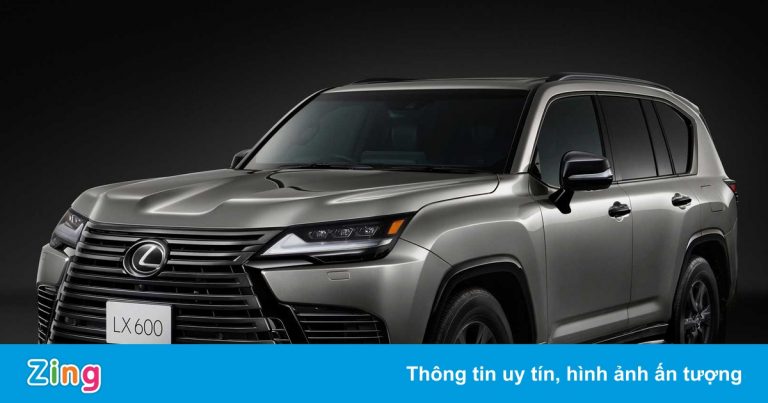 Lexus LX 600 có thêm phiên bản off-road