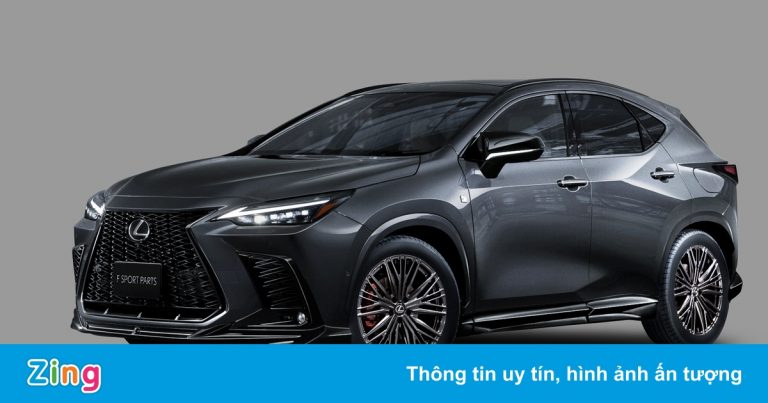 Lexus NX 2022 được nâng cấp với gói trang bị thể thao TRD