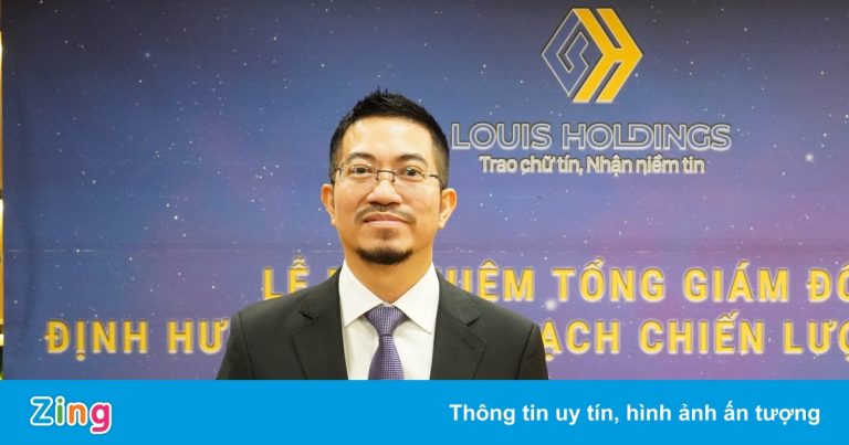 Tân CEO Louis Holdings khẳng định không làm giá cổ phiếu