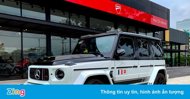Cận cảnh Mercedes-AMG G 63 độ Brabus của Minh Nhựa Cận cảnh Mercedes-AMG G 63 độ Brabus của Minh Nhựa