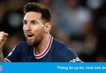 Messi lập cú đúp trong trận thắng 3-2 của PSG