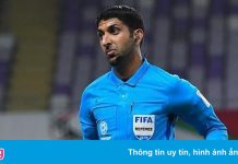 Tâm điểm trọng tài ở trận tuyển Trung Quốc gặp Việt Nam