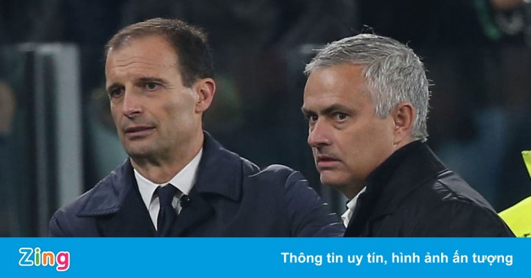 Giữa Mourinho và Allegri chỉ có cái bắt tay lạnh lùng