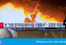 Triều Tiên tiếp tục phóng vật thể bay không xác định