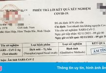 Thêm 2 đường dây làm giả giấy xét nghiệm Covid-19 bị triệt phá