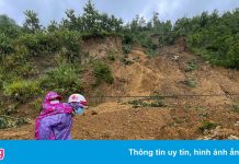 Mưa lớn, núi lở liên tục ở Quảng Ngãi