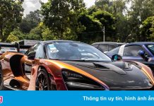 McLaren Senna tái xuất cùng loạt siêu xe tại TP.HCM