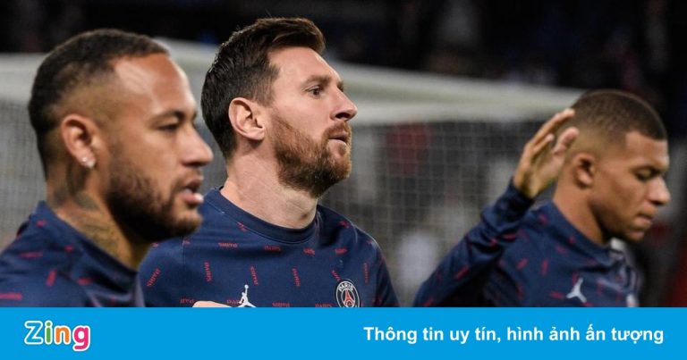 Bộ ba tiền đạo của PSG vẫn chưa thể tỏa sáng