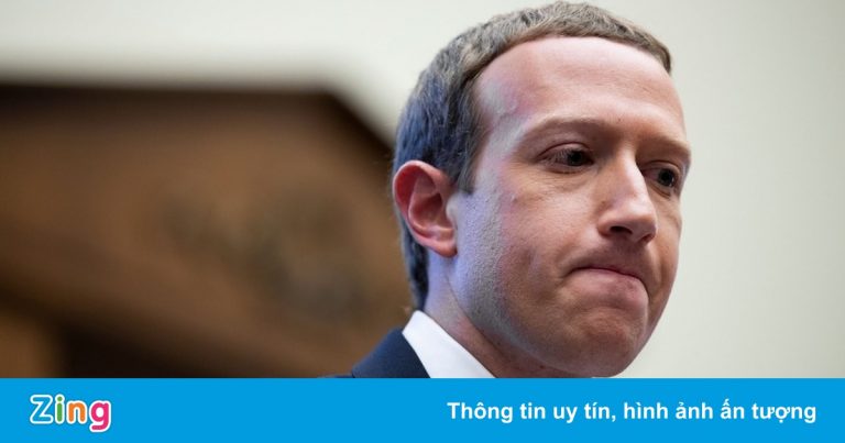 Mark Zuckerberg đối diện khoản phạt 1,5 tỷ USD