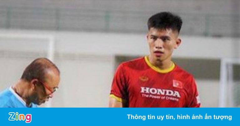 HLV Park chuyển Thanh Bình sang đội U22 Việt Nam HLV Park chuyển Thanh Bình sang đội U22 Việt Nam