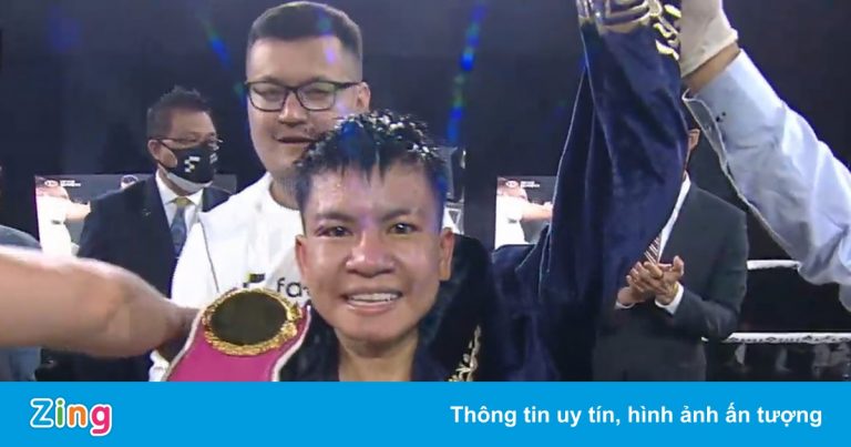 Thu Nhi giành đai WBO cho boxing Việt Nam