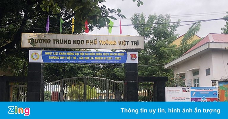 46 học sinh, 3 giáo viên ở Phú Thọ dương tính với SARS-CoV-2