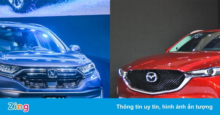 SUV tầm giá 1 tỷ đồng chọn Mazda CX-5 hay Honda CR-V?