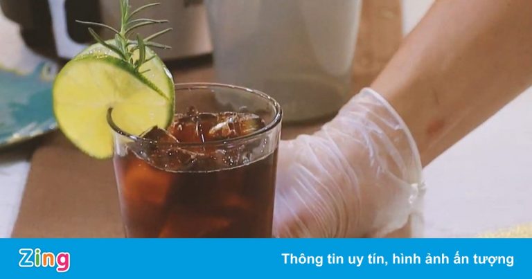 Tự làm cold brew soda chanh tại nhà