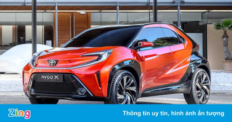 Crossover cỡ nhỏ Toyota Aygo X sẽ ra mắt vào tháng 11