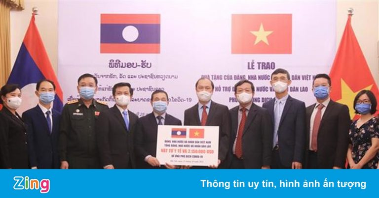 Việt Nam hỗ trợ khẩn cấp Lào ứng phó đợt dịch Covid-19 mới