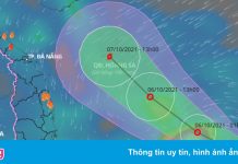 Vùng áp thấp có thể thành bão, miền Trung mưa lớn 3 ngày