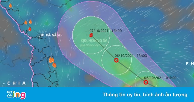 Vùng áp thấp có thể thành bão, miền Trung mưa lớn 3 ngày