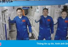 Đoàn phi hành gia Trung Quốc đã đến trạm vũ trụ Thiên Cung